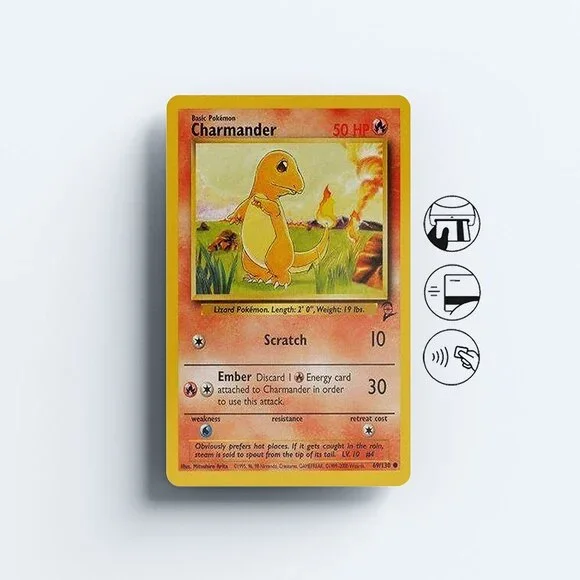 Wall Decor | Card Skin Charmander Pokemon Base Set Trading Card Game Credit Card Sticker Dec | Poshmark Wall Decor | Card Skin Charmander Pokemon Base Set Trading Card Game Credit Card Sticker Dec | Poshmark
